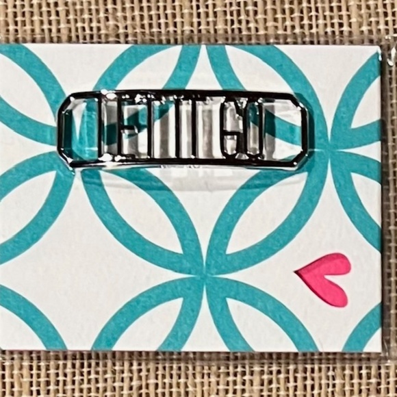 Origami Owl Silver LET IT GO Expression Frame - Picture 2 of 4